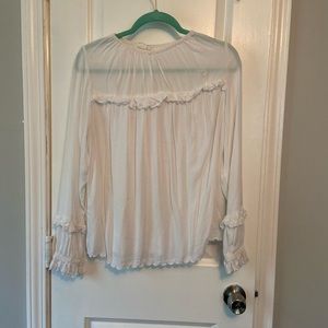 White long sleeve shirt